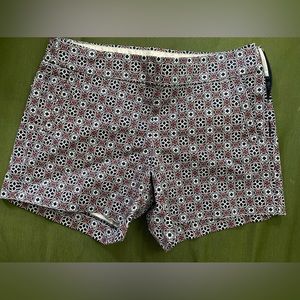 J Crew Stretch Flat Front Shorts size 8